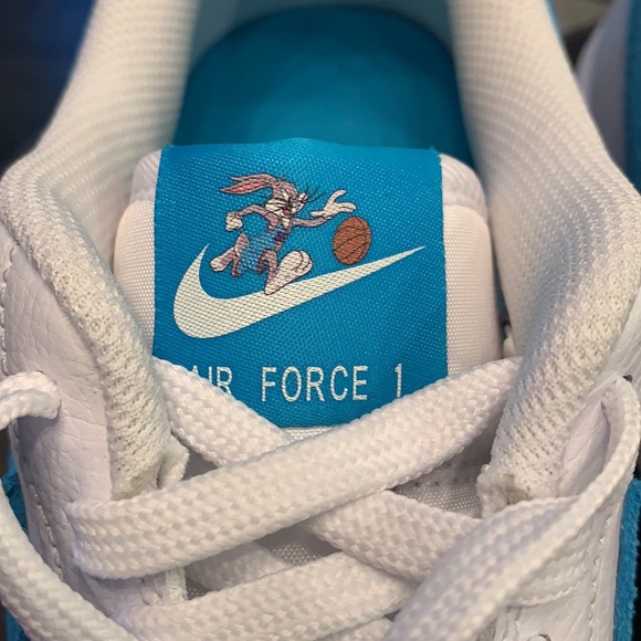 💙 New Space Jam Nike Air Force 1 - Picture 7 of 13
